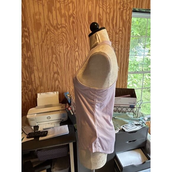 Adidas Tank Sleeveless Own The Run Purple Tint  Raceback NWT Size S Thin Running - Picture 4 of 10